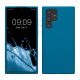 Etui Kwmobile do Samsung Galaxy S22 Ultra, niebieskie, silikonowe, 56765.228
