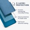 Etui Kwmobile do Samsung Galaxy S22 Ultra, niebieskie, silikonowe, 56765.228