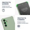 Etui Kwmobile ze smyczą do Samsung Galaxy A54 5G, jasnozielone, silikonowe, 60805.172