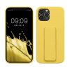 Etui Kwmobile do Apple iPhone 12/iPhone 12 Pro, żółte, silikonowe, 58283.165