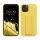 Etui Kwmobile do Apple iPhone 12/iPhone 12 Pro, żółte, silikonowe, 58283.165