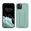 Etui Kwmobile do Apple iPhone 12/iPhone 12 Pro, jasnozielone, silikonowe, 58283.71