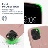 Etui Kwmobile do Apple iPhone 12/iPhone 12 Pro, jasnoróżowe, silikonowe, 58283.1
