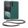 Etui Kwmobile ze smyczą do Samsung Galaxy A14 5G, zielone, silikonowe, 60819.78