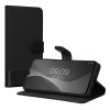 Etui Kwmobile do Ulefone Note 16 Pro, czarne, tekstylne/silikonowe, 61723.73