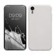 Etui Kwmobile do Apple iPhone XR, białe, silikonowe, 49983.48