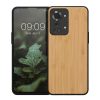 Etui Kwmobile do OnePlus Nord 2T, jasnobrązowe, drewno/silikon, 58766.24