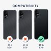 Etui Kwmobile do TCL 40 XL, zielone, silikonowe, 61718.78