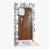Etui Kwmobile do Apple iPhone 14, Brązowe/Wielokolorowe, Drewno/Silikon, 59124.05