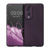 Etui Kwmobile do Honor 90 5G, Ciemny Fiolet, Silikon, 61743.115