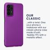 Etui Kwmobile do Samsung Galaxy A23/Galaxy A23 5G, Fioletowe, Silikonowe, 57955.24