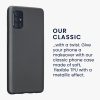 Etui Kwmobile do Samsung Galaxy A71, Szare, Silikonowe, 51213.232