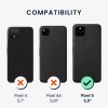 Etui Kwmobile do Google Pixel 5, pomarańczowe, silikonowe, 53778.15