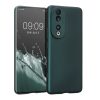 Etui Kwmobile do Honor 90 5G, zielone, silikonowe, 61743.14