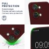 Etui Kwmobile do OnePlus Nord 3 5G, ciemnoczerwony, silikon, 61767.190