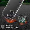 Etui Kwmobile ze smyczą do OnePlus Nord 3 5G, przezroczyste/czarne, silikonowe, 61768.01
