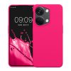 Etui Kwmobile do OnePlus Nord 3 5G, różowe, silikonowe, 61766.77