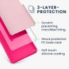 Etui Kwmobile do OnePlus Nord 3 5G, różowe, silikonowe, 61766.77
