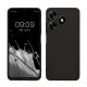 Etui Kwmobile do Tecno Spark 10, czarne, silikonowe, 61755.47