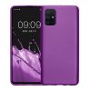 Etui Kwmobile do Samsung Galaxy A71, Fioletowe, Silikonowe, 51213.24