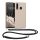 Etui Kwmobile ze smyczą do Huawei P30 Lite, kremowe, silikonowe, 52079.16
