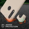 Etui Kwmobile ze smyczą do Huawei P30 Lite, kremowe, silikonowe, 52079.16