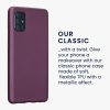 Etui Kwmobile do Samsung Galaxy A71, niebieskie, silikonowe, 51213.23