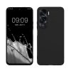 Etui Kwmobile do Honor 90 Lite, czarne, silikonowe, 61744.47