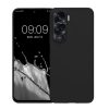 Etui Kwmobile do Honor 90 Lite, czarne, silikonowe, 61744.47