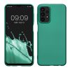 Etui Kwmobile do Samsung Galaxy A23/Galaxy A23 5G, zielone, silikonowe, 57955.17