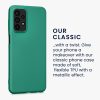 Etui Kwmobile do Samsung Galaxy A23/Galaxy A23 5G, zielone, silikonowe, 57955.17