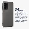 Etui Kwmobile do Samsung Galaxy A23/Galaxy A23 5G, Szare, Silikon, 57955.232