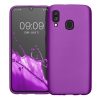 Etui Kwmobile do Samsung Galaxy A40, Fioletowe, Silikonowe, 48546.24