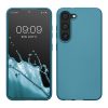 Etui Kwmobile do Samsung Galaxy S23, niebieskie, silikonowe, 60312.251
