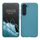 Etui Kwmobile do Samsung Galaxy S23, niebieskie, silikonowe, 60312.251
