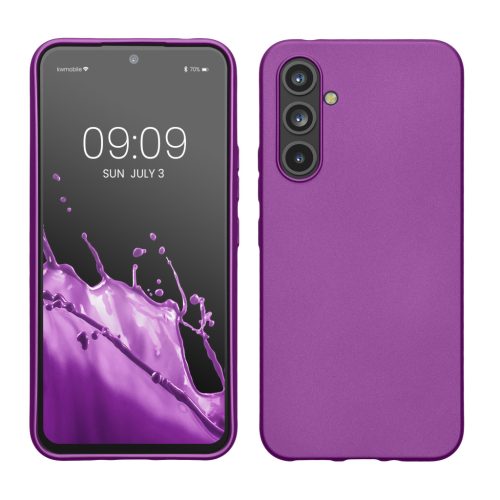 Etui Kwmobile do Samsung Galaxy A54 5G, Fioletowe, Silikonowe, 60797.24