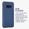 Etui Kwmobile do Samsung Galaxy S10e, niebieskie, silikonowe, 47575.64
