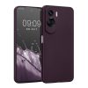 Etui Kwmobile do Honor 90 Lite, Ciemny Fiolet, Silikon, 61745.115