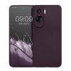 Etui Kwmobile do Honor 90 Lite, Ciemny Fiolet, Silikon, 61745.115