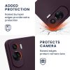 Etui Kwmobile do Honor 90 Lite, Ciemny Fiolet, Silikon, 61745.115