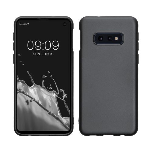 Etui Kwmobile do Samsung Galaxy S10e, szare, silikonowe, 47575.232