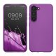 Etui Kwmobile do Samsung Galaxy S23, Fioletowe, Silikonowe, 60312.24