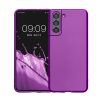 Etui Kwmobile do Samsung Galaxy S21, Fioletowe, Silikonowe, 54057.24
