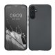 Etui Kwmobile do Samsung Galaxy A34 5G, szare, silikonowe, 60810.232