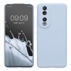 Etui Kwmobile do Honor 90 5G, niebieskie, silikonowe, 61742.108