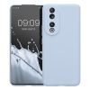 Etui Kwmobile do Honor 90 5G, niebieskie, silikonowe, 61742.108