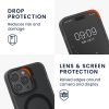 Etui Kwmobile do Apple iPhone 14 Pro Max, czarne/przezroczyste, silikonowe, 61852.01