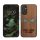 Etui Kwmobile do Samsung Galaxy A34 5G, brązowe, drewno/silikon, 60813.08
