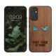 Etui Kwmobile do Samsung Galaxy A34 5G, brązowe, drewno/silikon, 60813.08