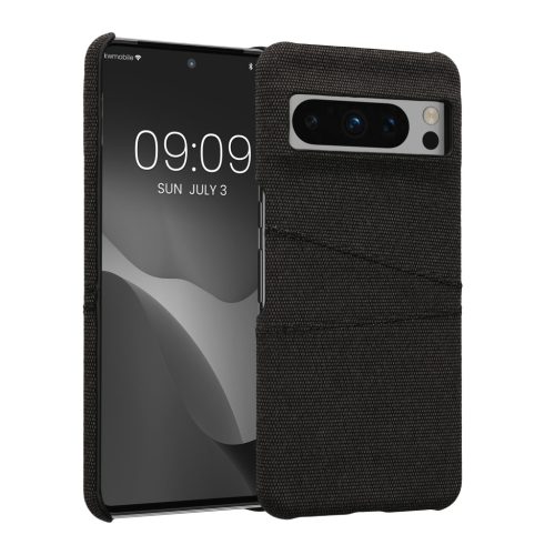 Etui Kwmobile do Google Pixel 8 Pro, ciemnoszare, materiał tekstylny/plastik, 61884.19